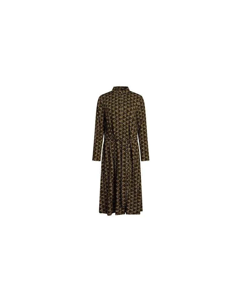 SIYU KLEIDER - Midi-Kleiderauf YOOX.COM Militärgrün