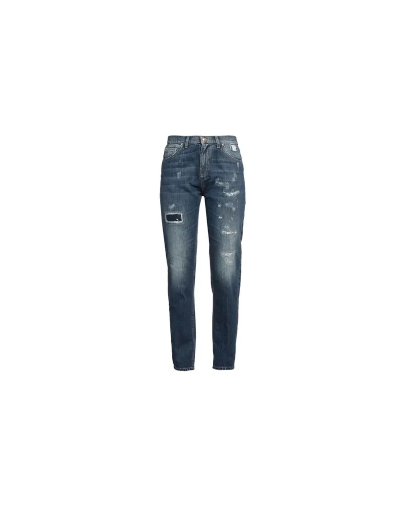 Frankie Morello HOSEN & RÖCKE - Jeanshosenauf YOOX.COM Blau