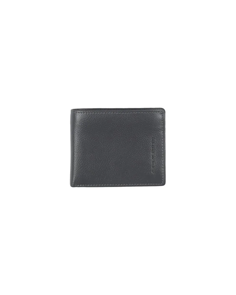 Piquadro Kleinlederwaren - Brieftaschenauf YOOX.COM Blei