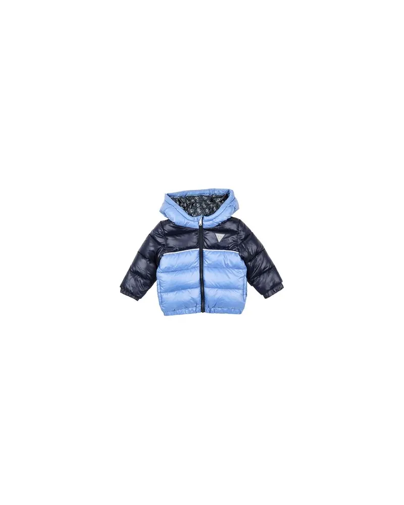 Guess JACKEN & MÄNTEL - Pufferjacken & Daunenjackenauf YOOX.COM Hellblau