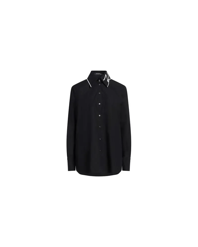 Karl Lagerfeld TOPS - Hemdenauf YOOX.COM Schwarz