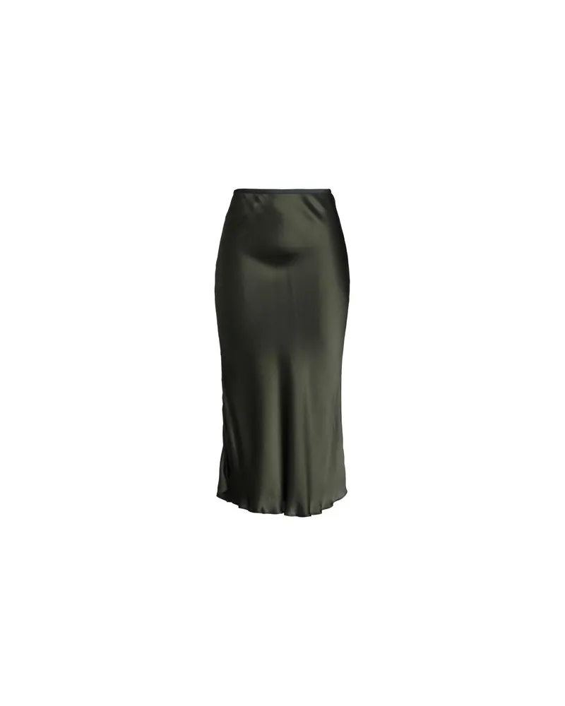 SIYU HOSEN & RÖCKE - Midi-Röckeauf YOOX.COM Dunkelgrün