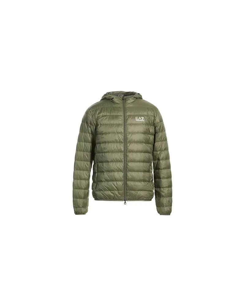 EA7 JACKEN & MÄNTEL - Pufferjacken & Daunenjackenauf YOOX.COM Militärgrün