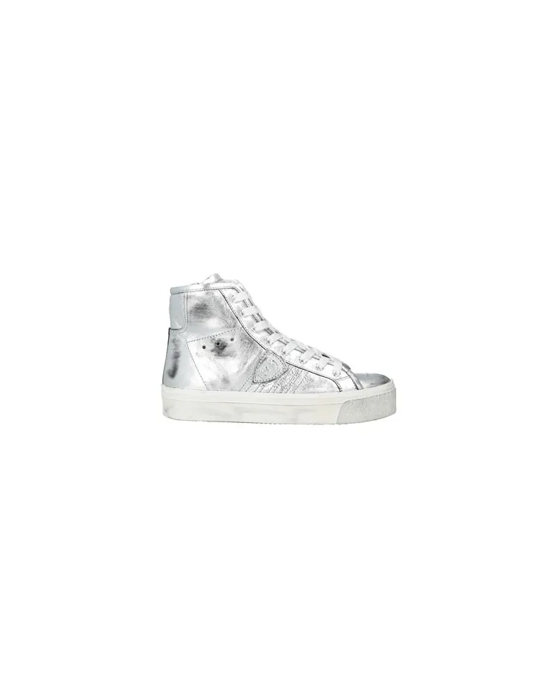 Philippe Model SCHUHE - Sneakersauf YOOX.COM Silber