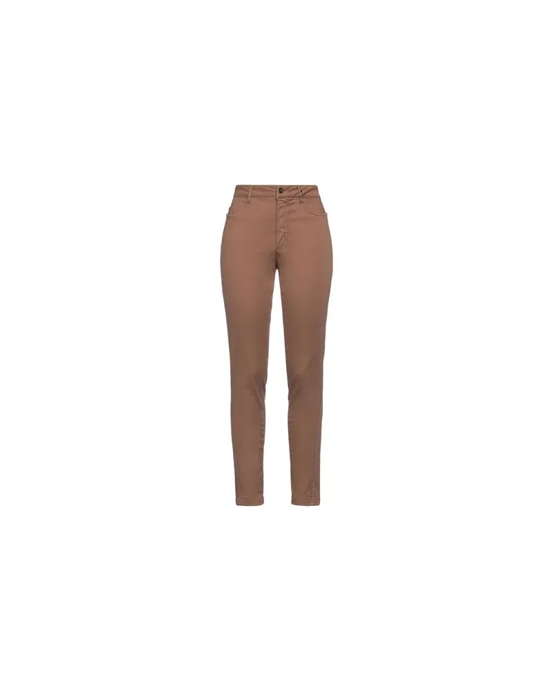 D.EXTERIOR HOSEN & RÖCKE - Hosenauf YOOX.COM Braun