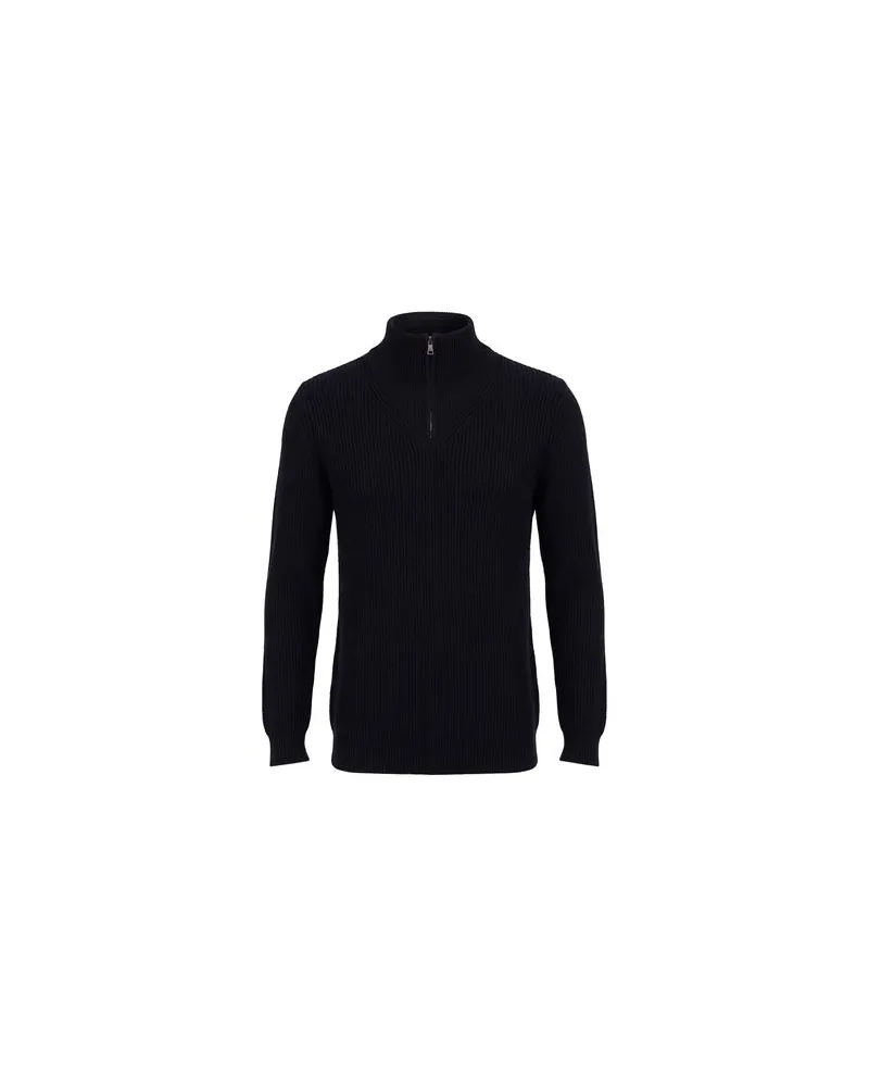 OFFICINA 36 STRICKWAREN - Pulloverauf YOOX.COM Nachtblau