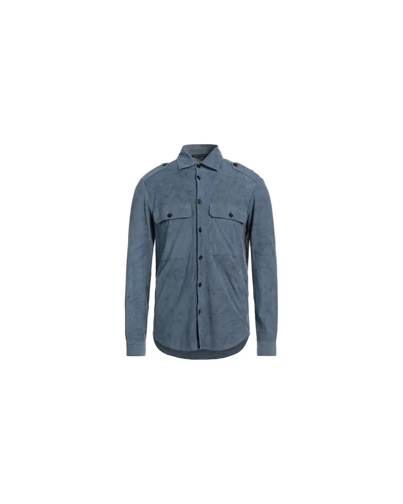 Daniele Alessandrini TOPS - Hemdenauf YOOX.COM Taubenblau