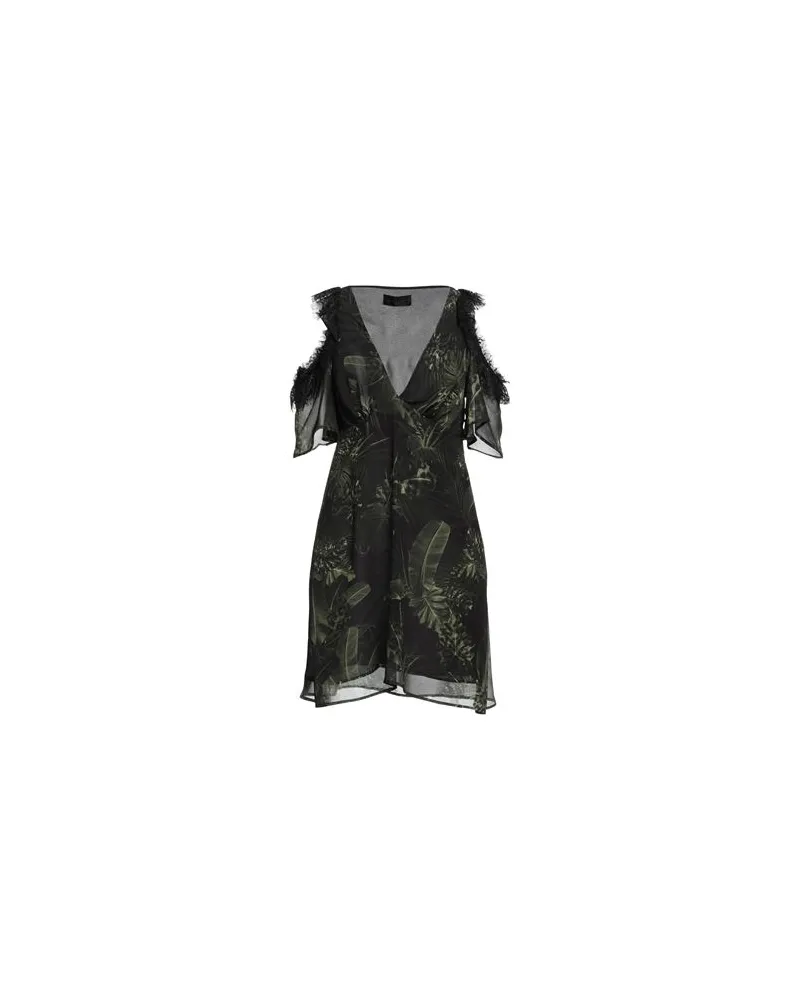Gaëlle Bonheur KLEIDER - Mini-Kleiderauf YOOX.COM Dunkelgrün
