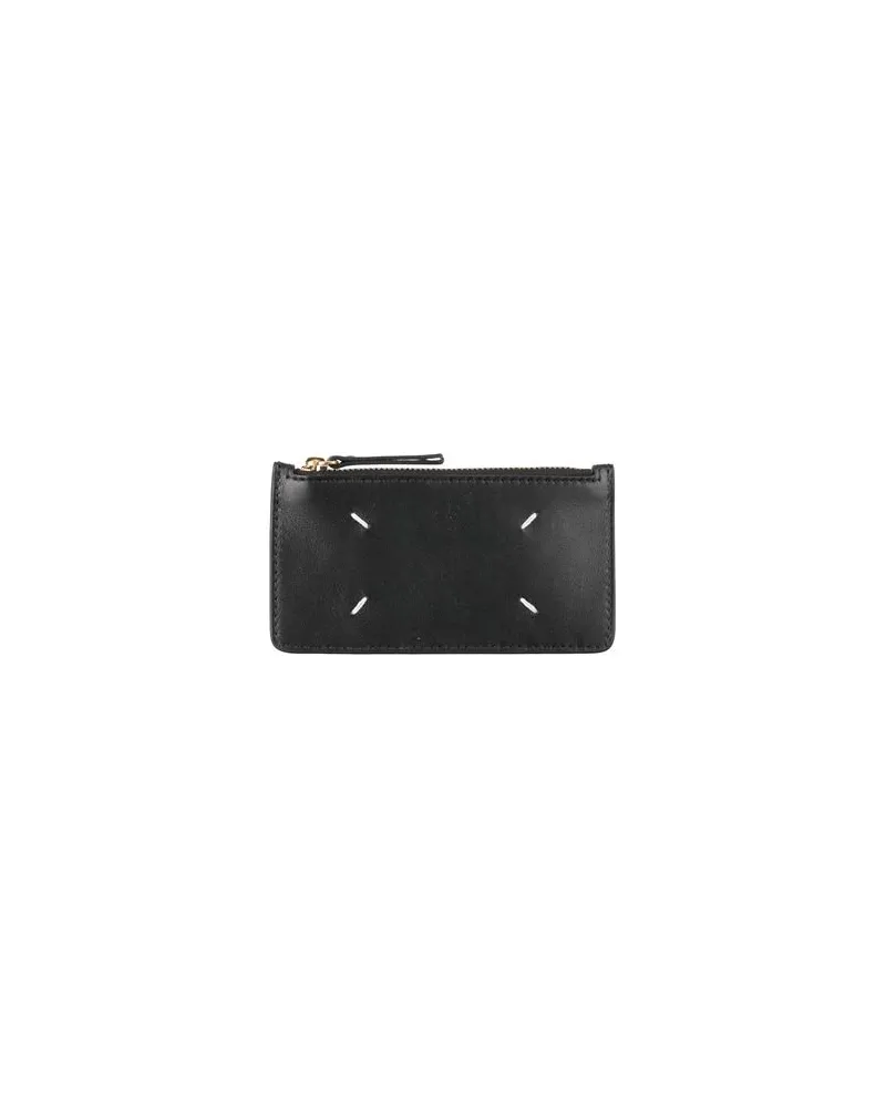 Maison Margiela Kleinlederwaren - Portemonnaiesauf YOOX.COM Schwarz