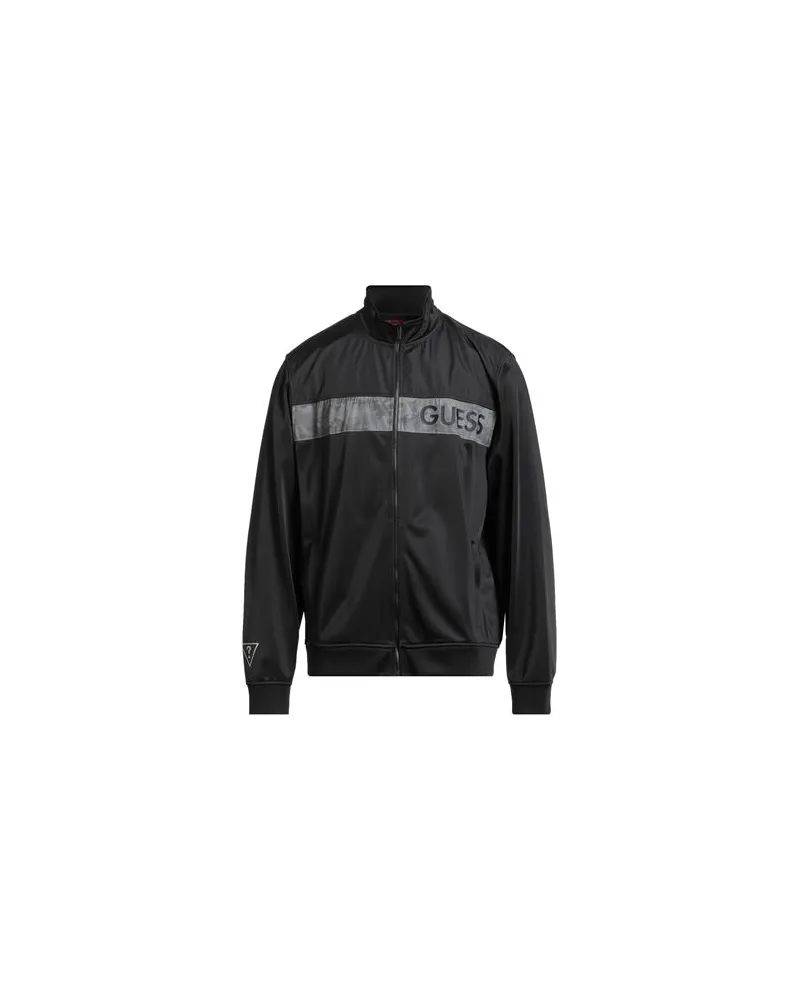Guess TOPS - Sweatshirtsauf YOOX.COM Schwarz