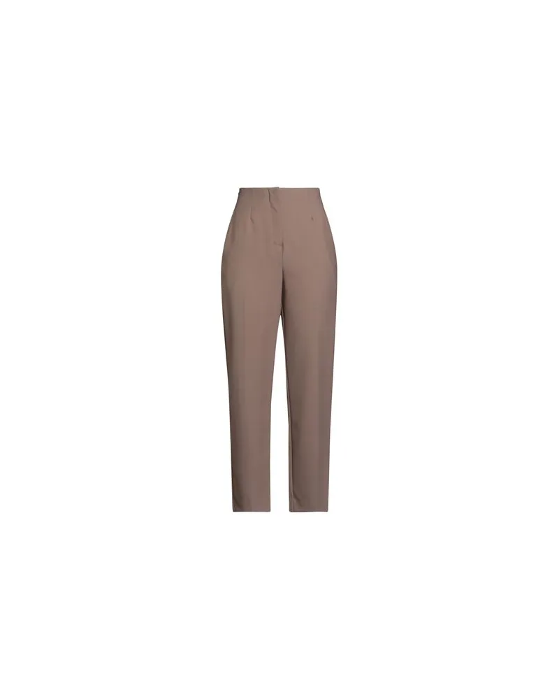 Icona By Kaos HOSEN & RÖCKE - Hosenauf YOOX.COM Hellbraun