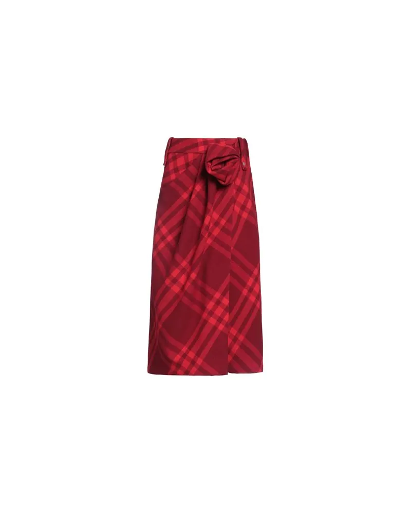 Burberry HOSEN & RÖCKE - Midi-Röckeauf YOOX.COM Rot