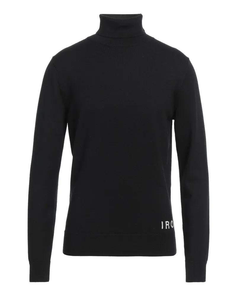 IRO Rollkragenpullover Schwarz