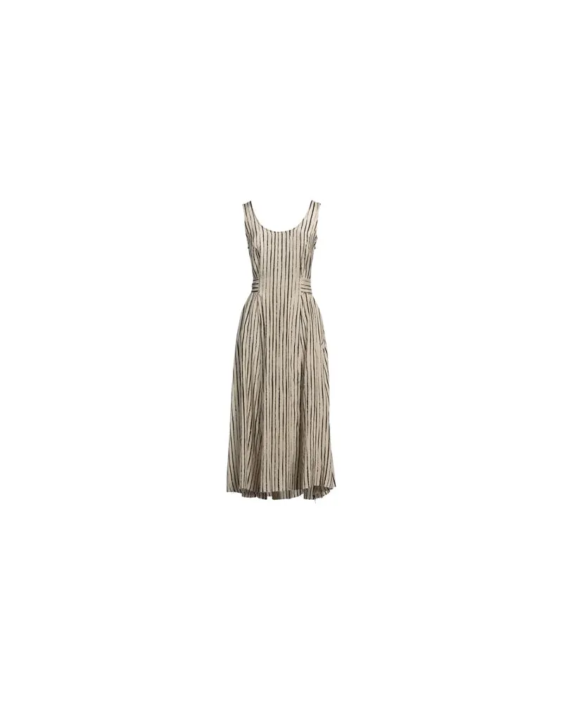 Masnada KLEIDER - Midi-Kleiderauf YOOX.COM Beige