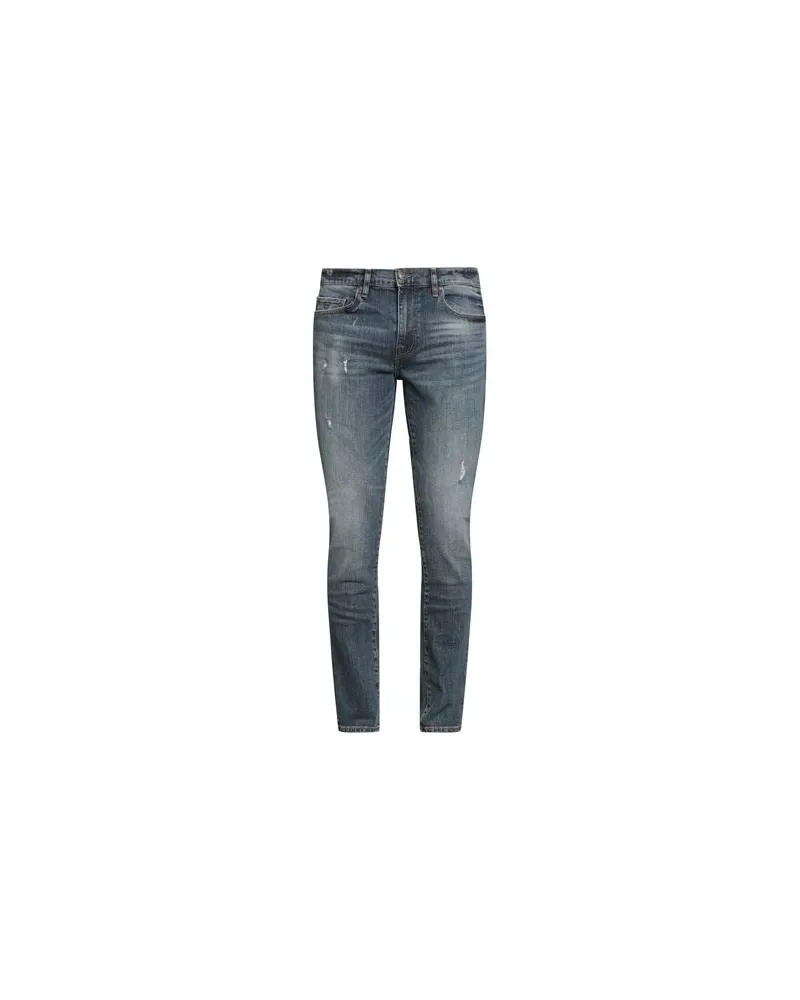 Guess HOSEN & RÖCKE - Jeanshosenauf YOOX.COM Blau