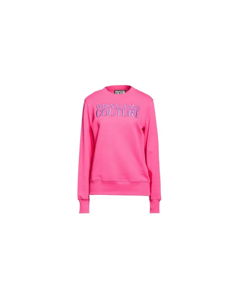 Versace Jeans TOPS - Sweatshirtsauf YOOX.COM Fuchsia