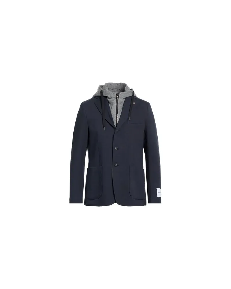 OFFICINA 36 ANZÜGE und CO-ORDS - Blazersauf YOOX.COM Marineblau