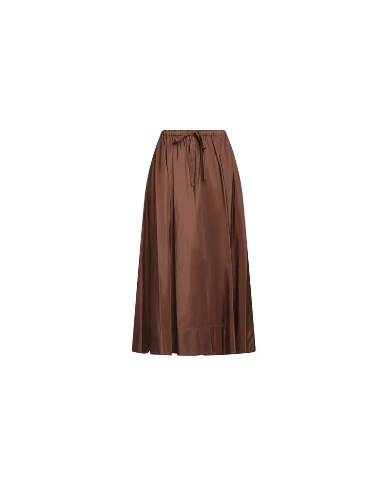 Valentino Garavani HOSEN & RÖCKE - Midi-Röckeauf YOOX.COM Braun