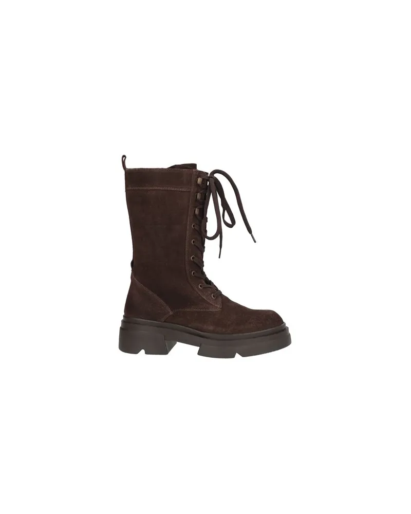 Emanuelle Vee SCHUHE - Stiefelettenauf YOOX.COM Schokobraun