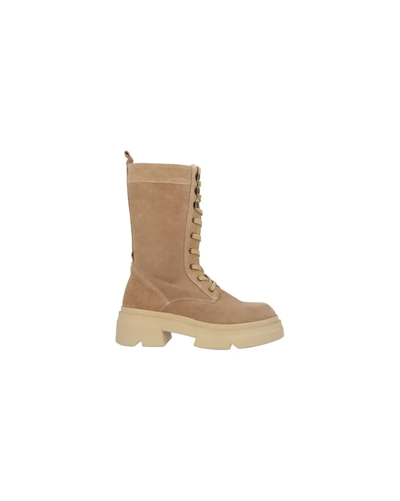 Emanuelle Vee SCHUHE - Stiefelettenauf YOOX.COM Beige