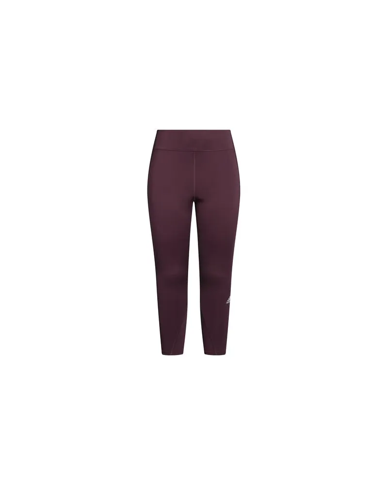adidas HOSEN & RÖCKE - Leggingsauf YOOX.COM Dunkelviolett