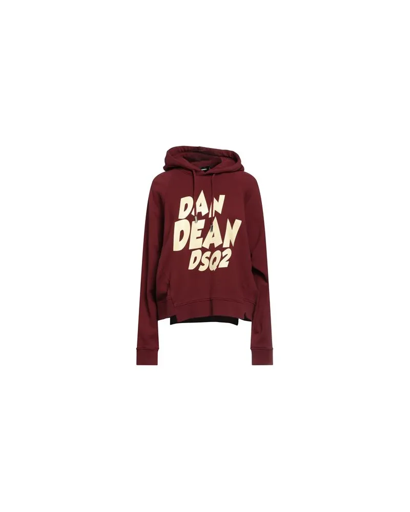 Dsquared2 TOPS - Sweatshirtsauf YOOX.COM Ziegelrot