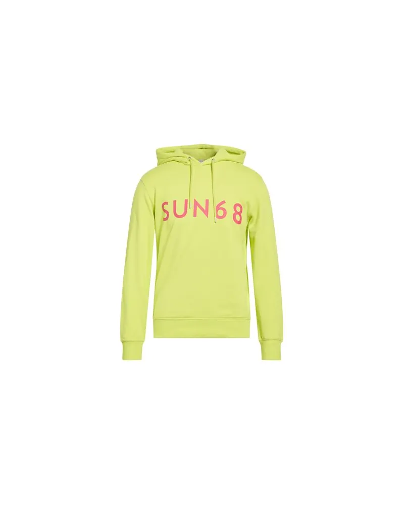 Sun68 TOPS - Sweatshirtsauf YOOX.COM Limettengrün