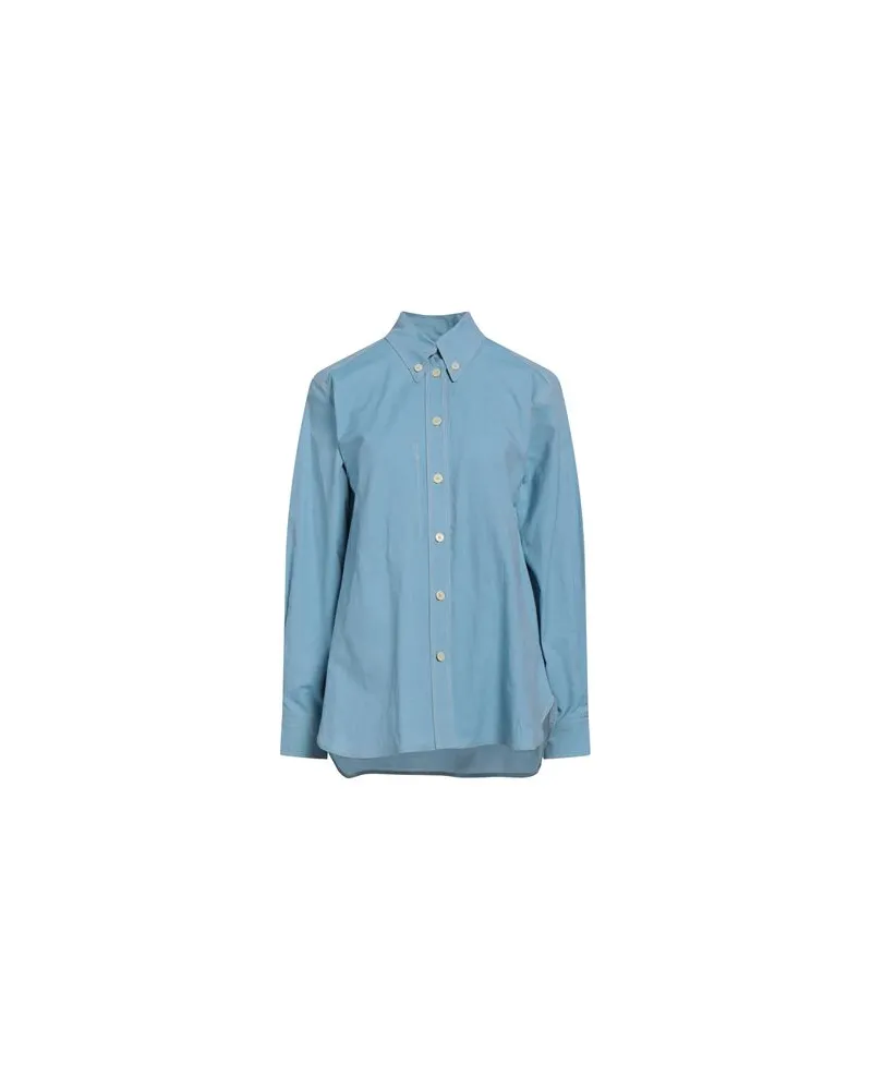 Isabel Marant TOPS - Hemdenauf YOOX.COM Hellblau