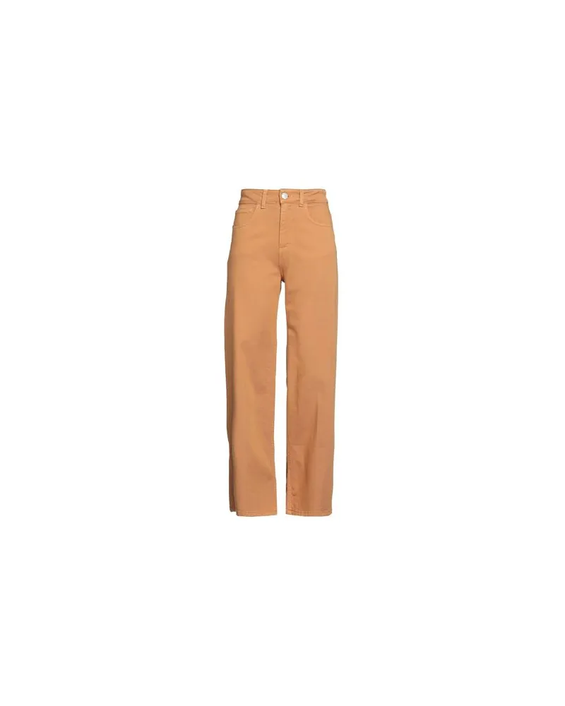 KONTATTO HOSEN & RÖCKE - Hosenauf YOOX.COM Lederfarben