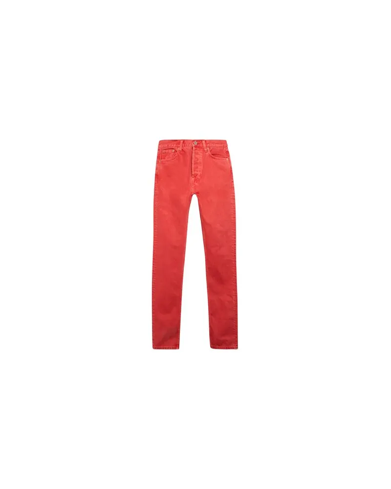 Calvin Klein HOSEN & RÖCKE - Jeanshosenauf YOOX.COM Rot
