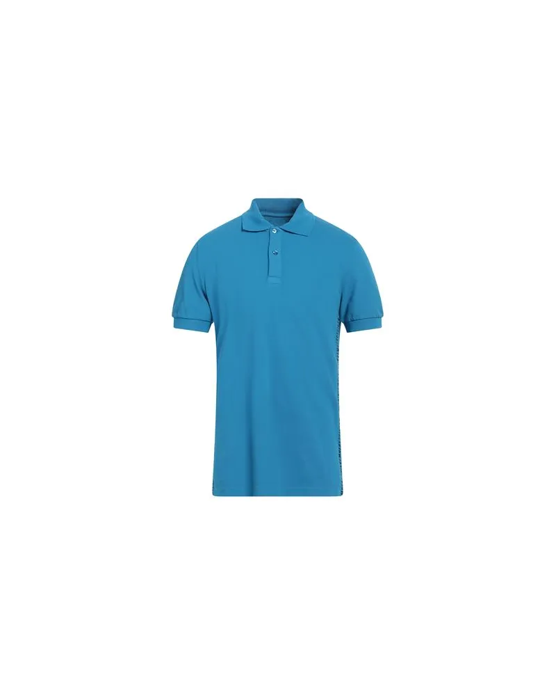 Bikkembergs TOPS - Poloshirtsauf YOOX.COM Azurblau