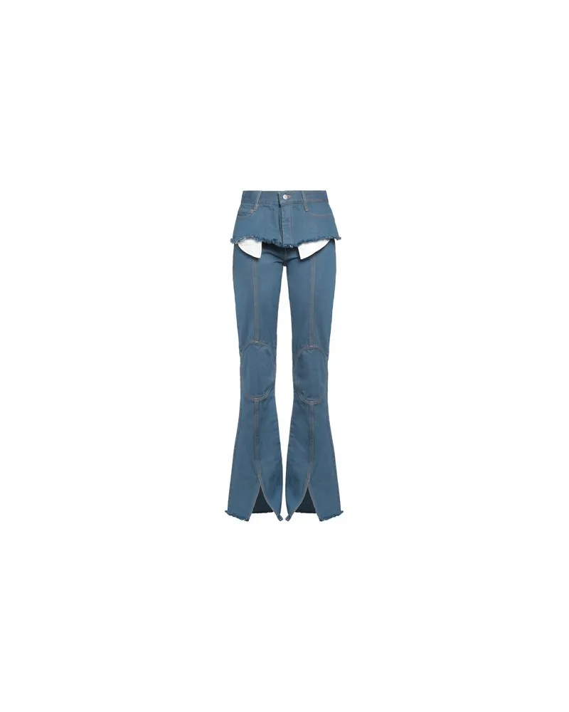 Miista HOSEN & RÖCKE - Jeanshosenauf YOOX.COM Blau