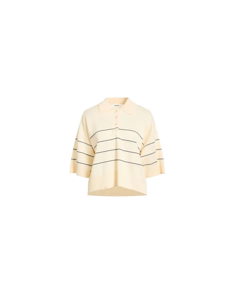 Sandro STRICKWAREN - Pulloverauf YOOX.COM Beige