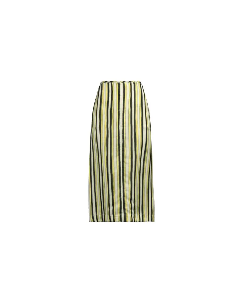 Jil Sander HOSEN & RÖCKE - Midi-Röckeauf YOOX.COM Gelb