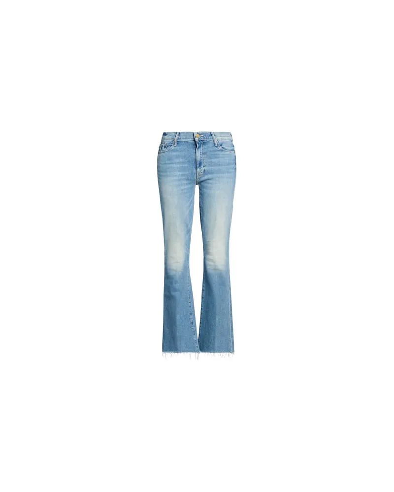 Mother HOSEN & RÖCKE - Jeanshosenauf YOOX.COM Blau