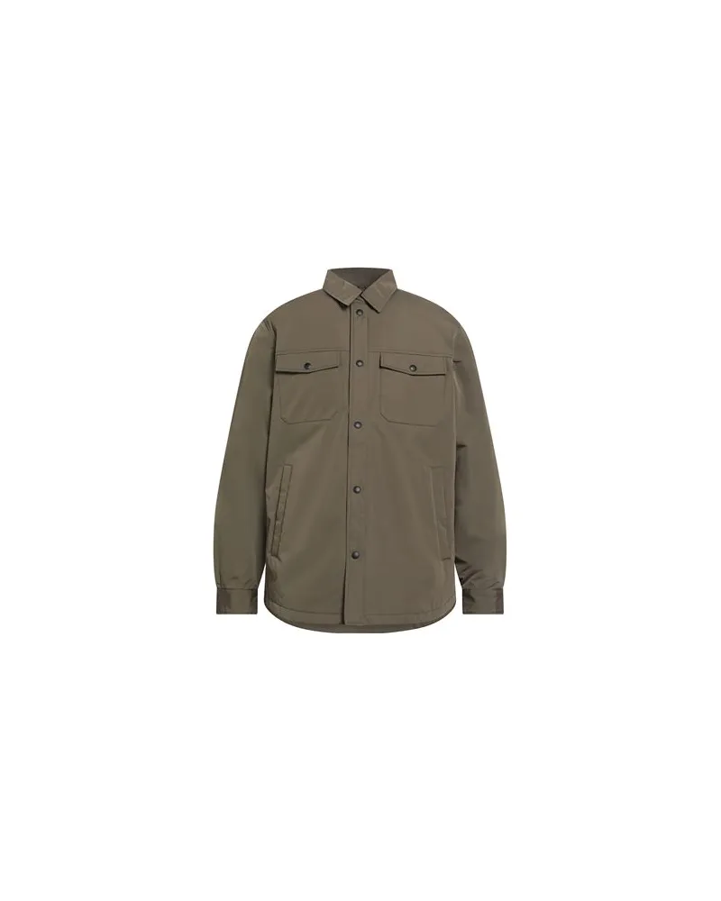 Armani Exchange TOPS - Hemdenauf YOOX.COM Militärgrün