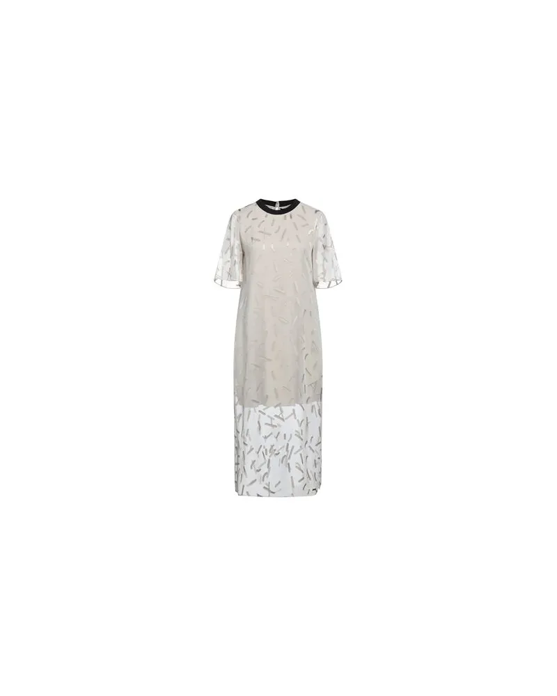Armani Exchange KLEIDER - Midi-Kleiderauf YOOX.COM Beige