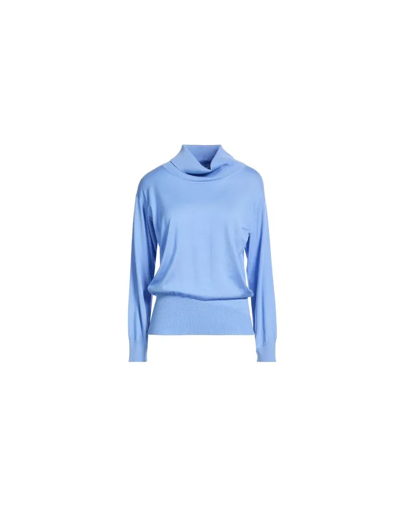 MOORER STRICKWAREN - Rollkragenpulloverauf YOOX.COM Hellblau