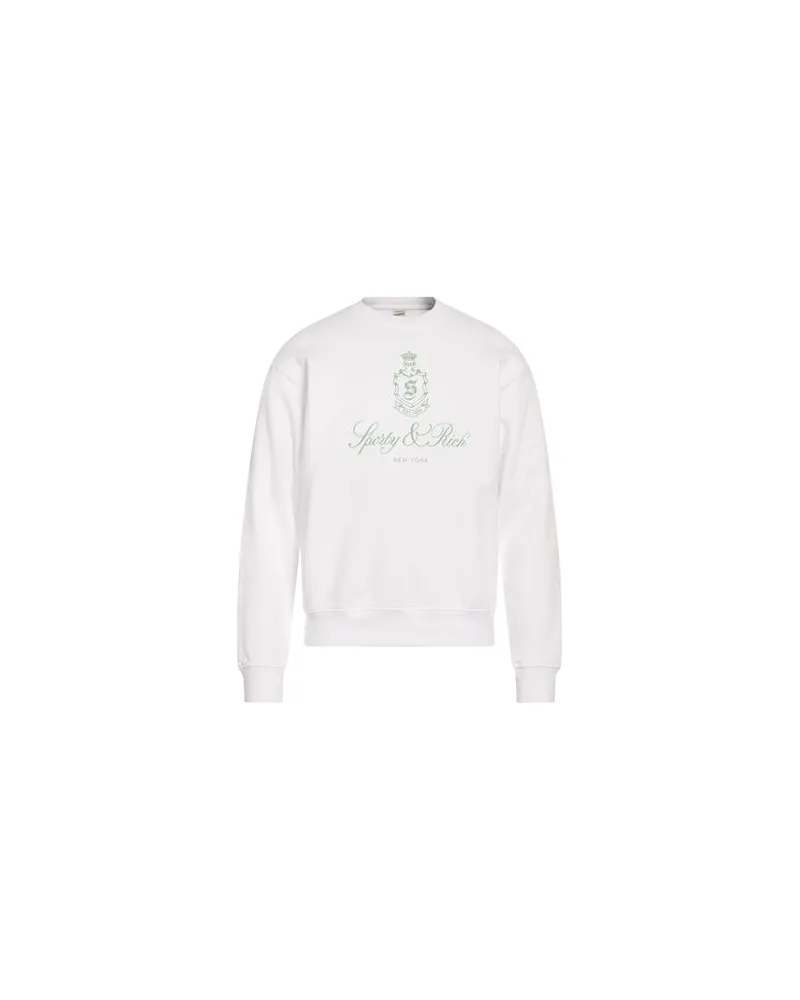 SPORTY & RICH TOPS - Sweatshirtsauf YOOX.COM Weiß