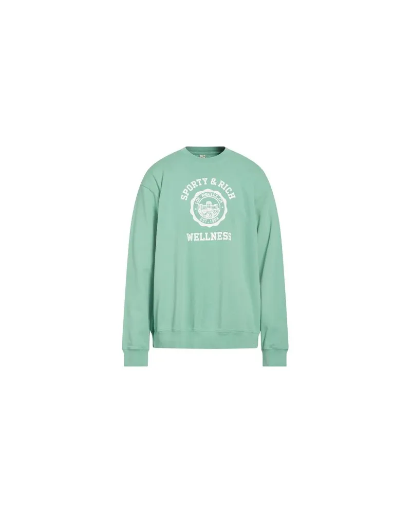 SPORTY & RICH TOPS - Sweatshirtsauf YOOX.COM Säuregrün