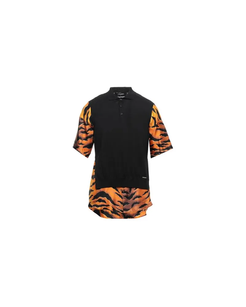 Dsquared2 STRICKWAREN - Pulloverauf YOOX.COM Schwarz