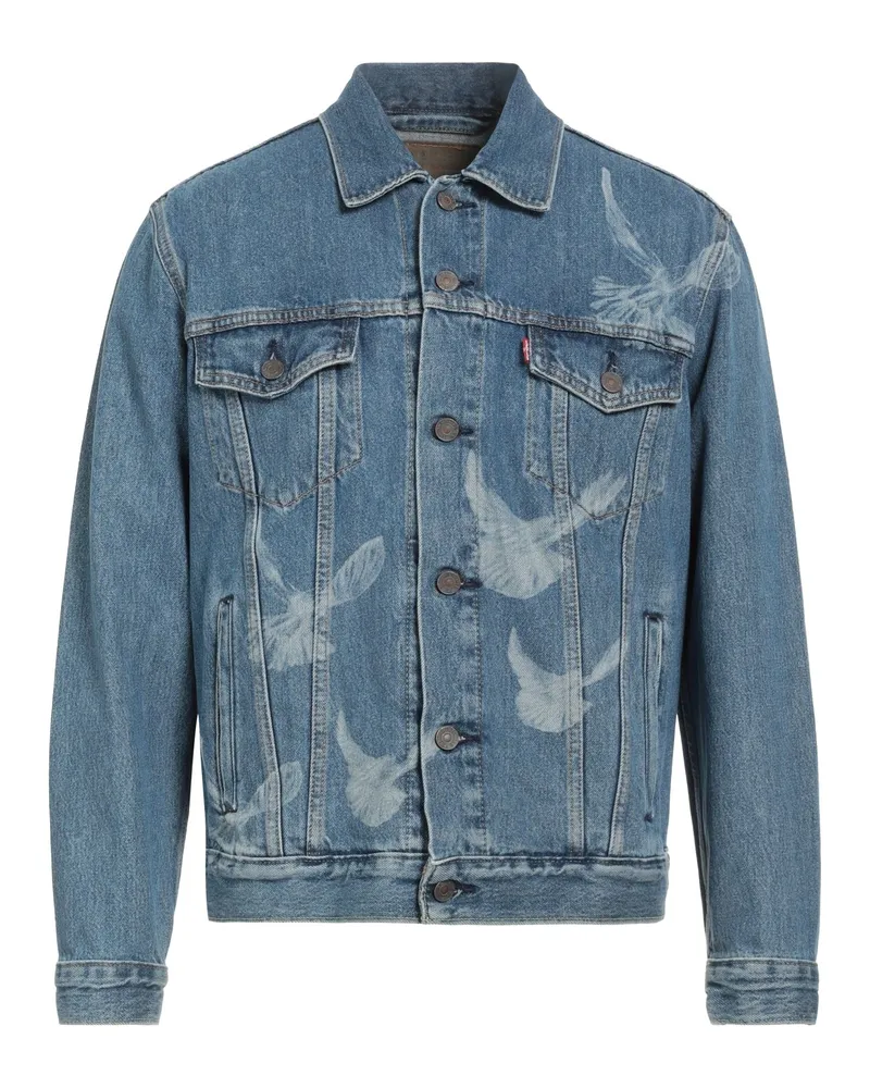 Levi's Jeansjacke/-mantel Blau