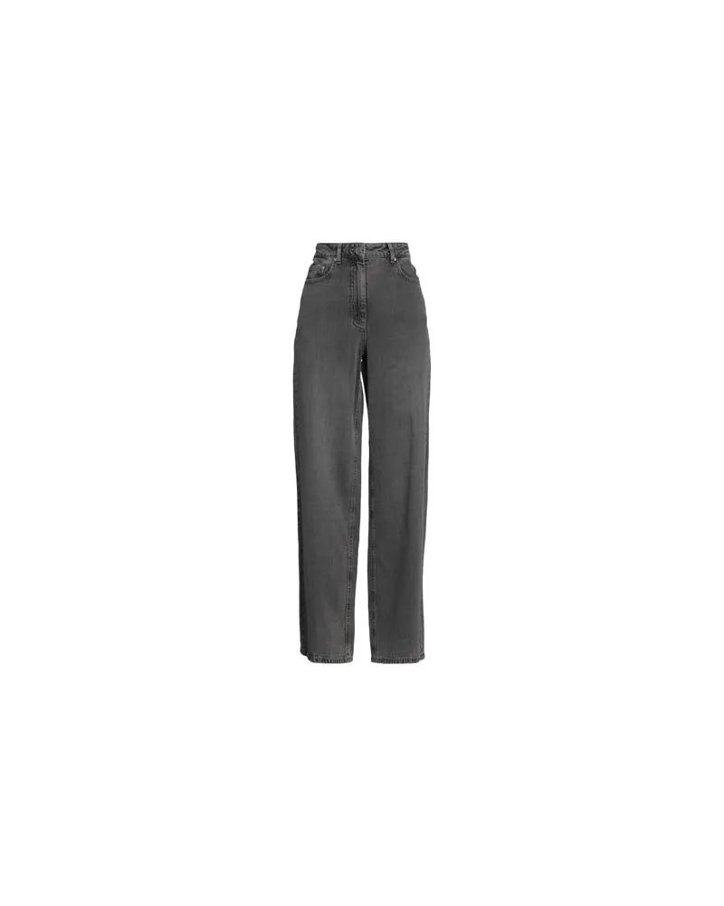 ROTATE Birger Christensen HOSEN & RÖCKE - Jeanshosenauf YOOX.COM Grau