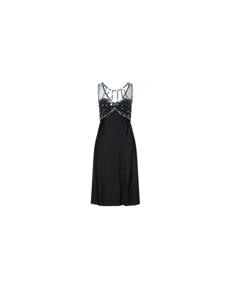 Moschino KLEIDER - Midi-Kleiderauf YOOX.COM Schwarz