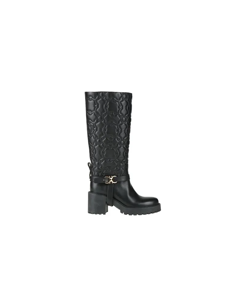 Ferragamo SHIRAN - SCHUHE - Stiefelauf YOOX.COM Schwarz