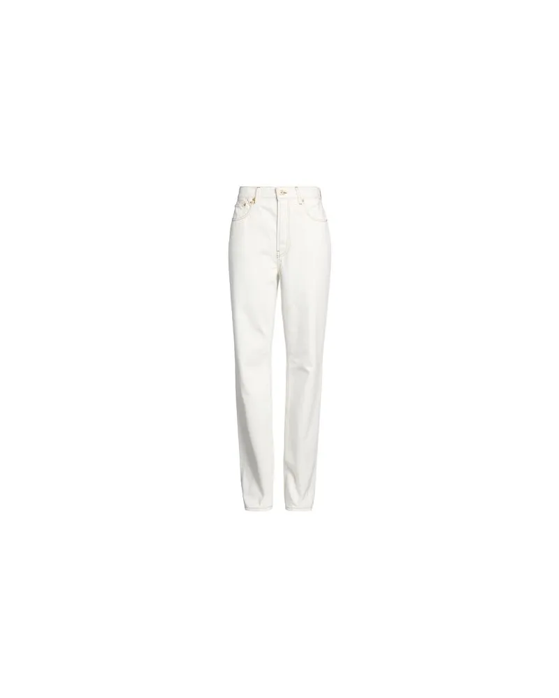 Jacquemus HOSEN & RÖCKE - Jeanshosenauf YOOX.COM Weiß