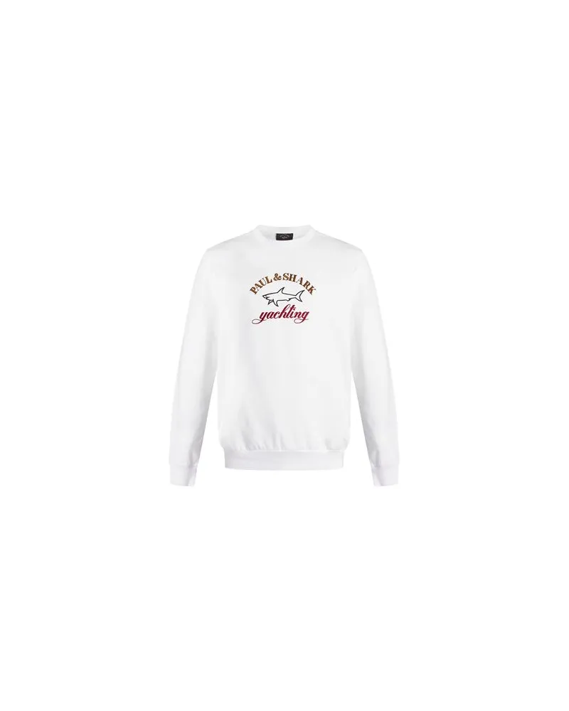 Paul & Shark TOPS - Sweatshirtsauf YOOX.COM Weiß