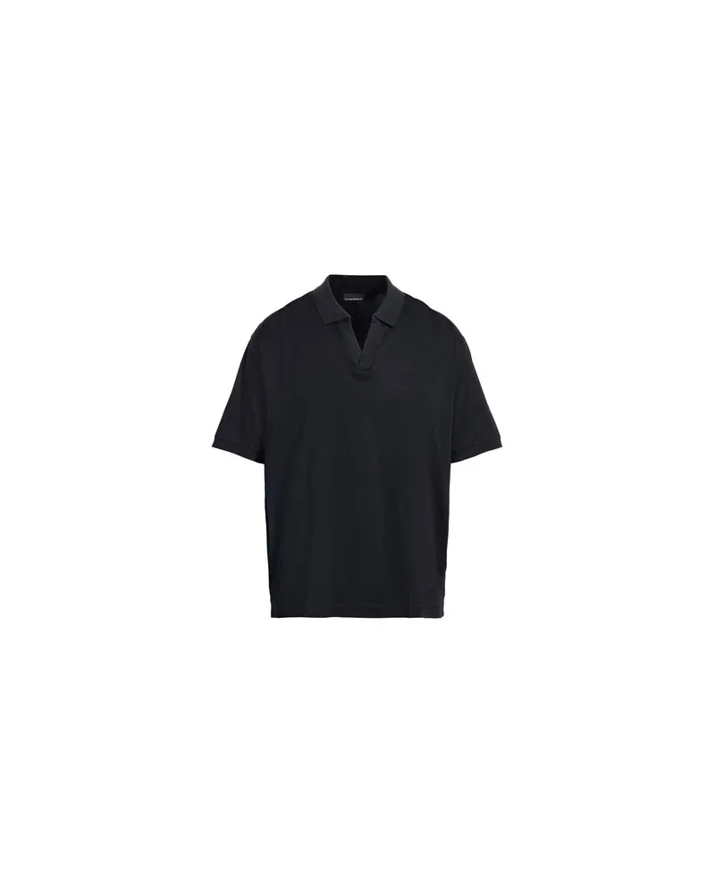 Emporio Armani TOPS - Poloshirtsauf YOOX.COM Schwarz