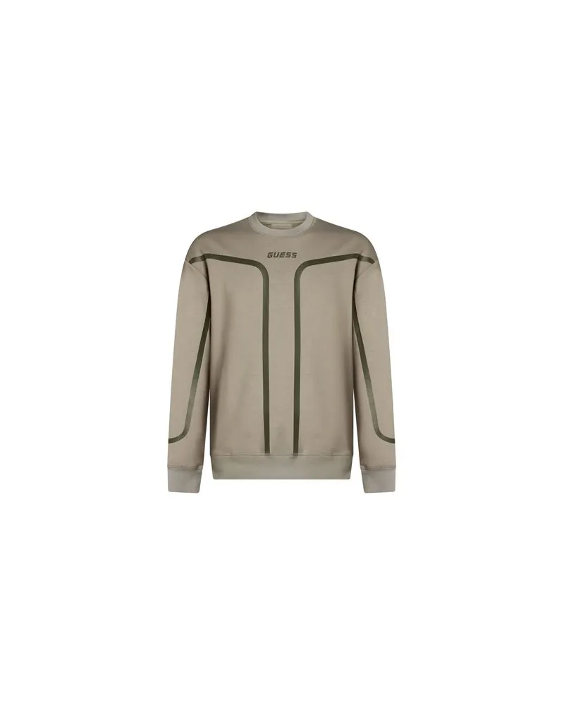 Guess TOPS - Sweatshirtsauf YOOX.COM Militärgrün