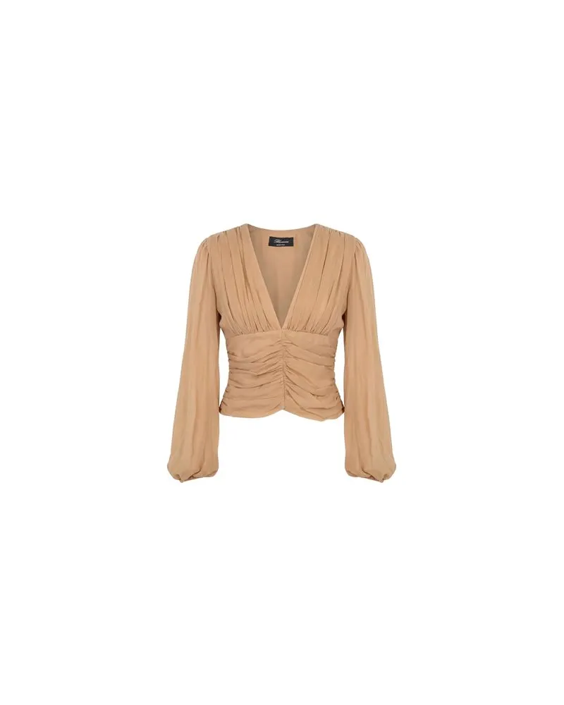 Blumarine TOPS - Topsauf YOOX.COM Beige